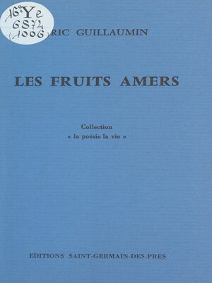 cover image of Les fruits amers